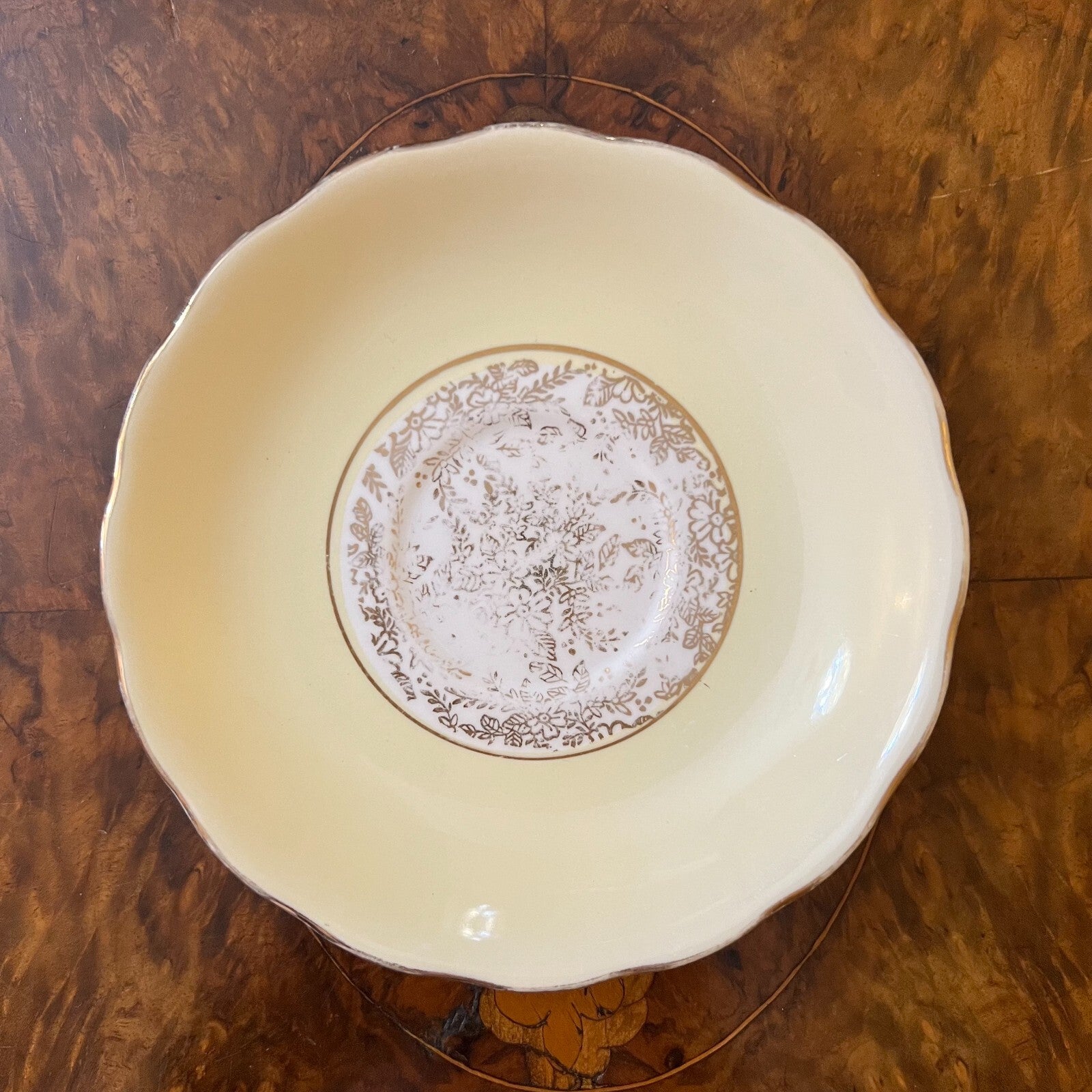 Royal Vale Yellow Gold Tea Cup 