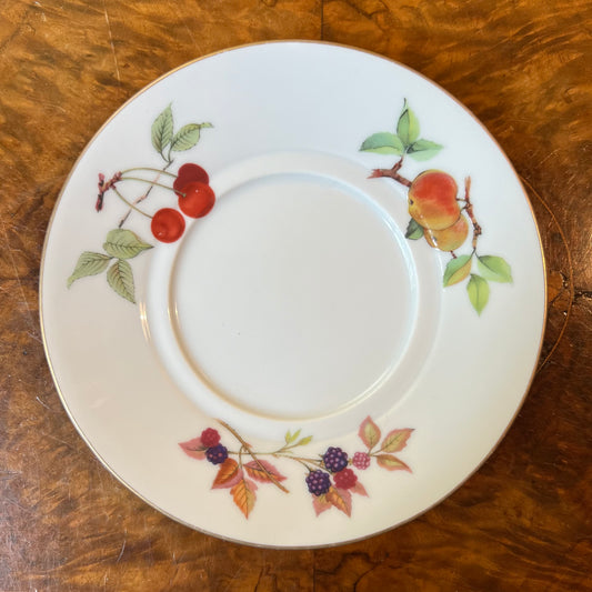 Royal Worcester Evesham Fruits Saucer
