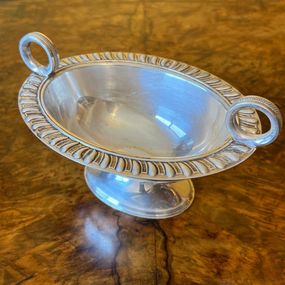 Silver Plated Ladies Doubles Awards Trophy 