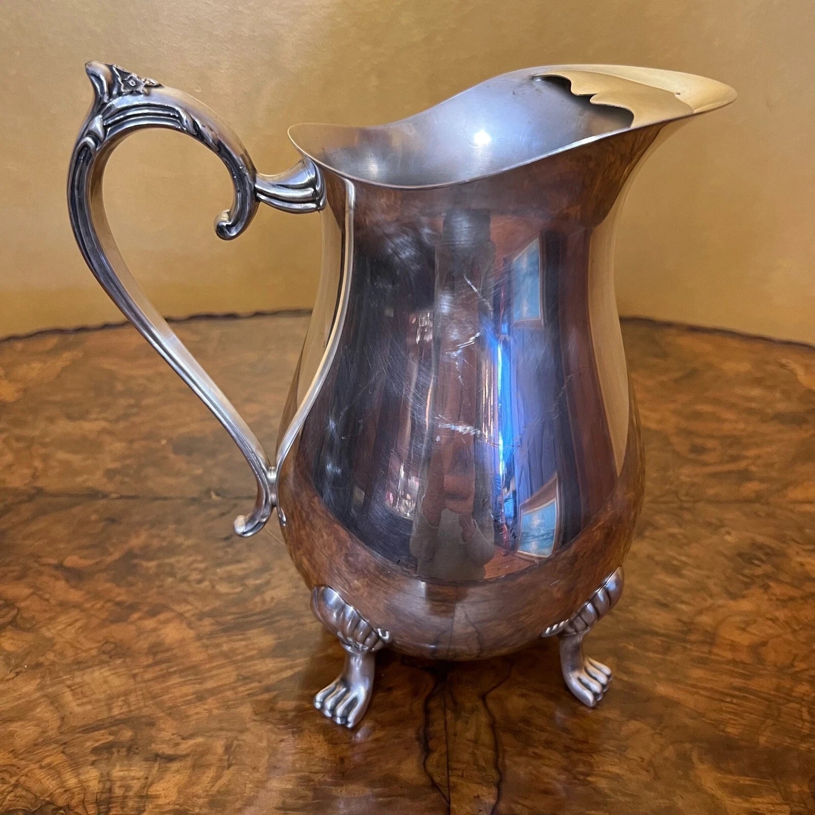 Silver Plated Pitcher Water Jug