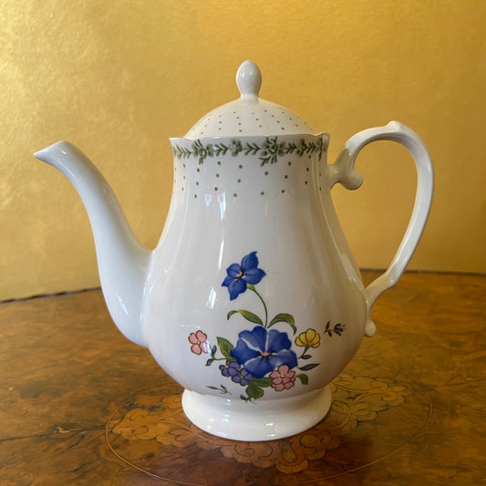 Sosume Violets Print Tea Pot