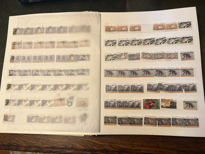 Stamp Collection 10 pages Book