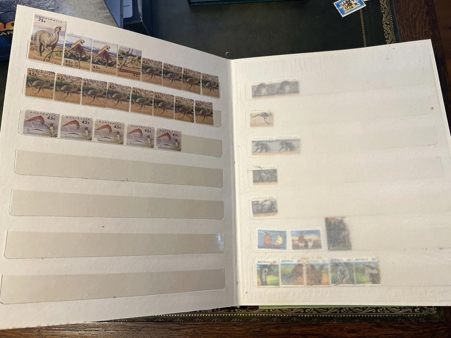 Stamp Collection Book