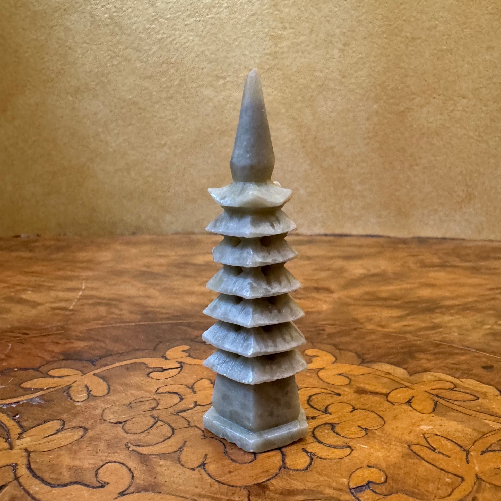Stone Carved Miniature Pagoda 