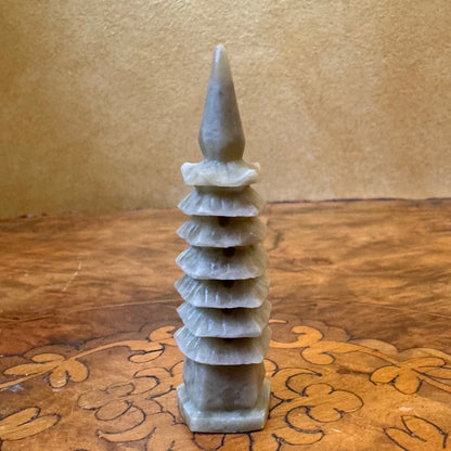 Stone Carved Miniature Pagoda Tower 