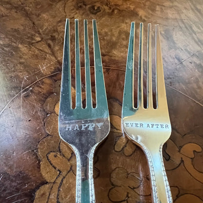 Vera Wang Vera Infinity Happy Ever After Forks Pair 