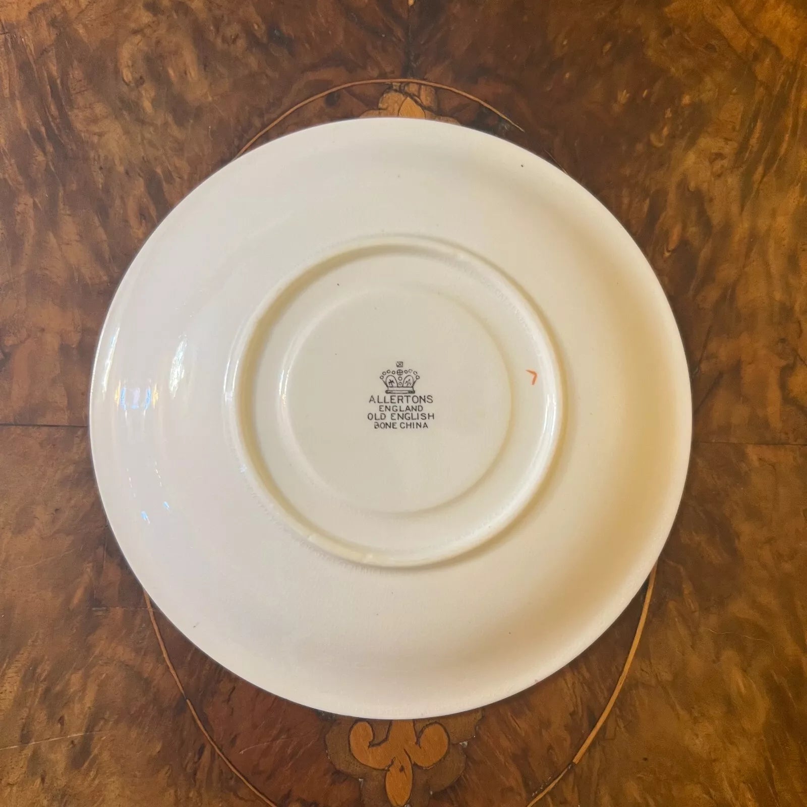 Vintage Allertons Floral Saucer