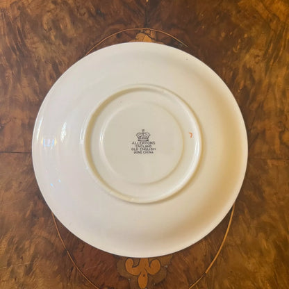 Vintage Allertons Floral Saucer