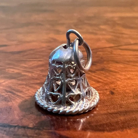 Vintage Bell Pendant Charm 