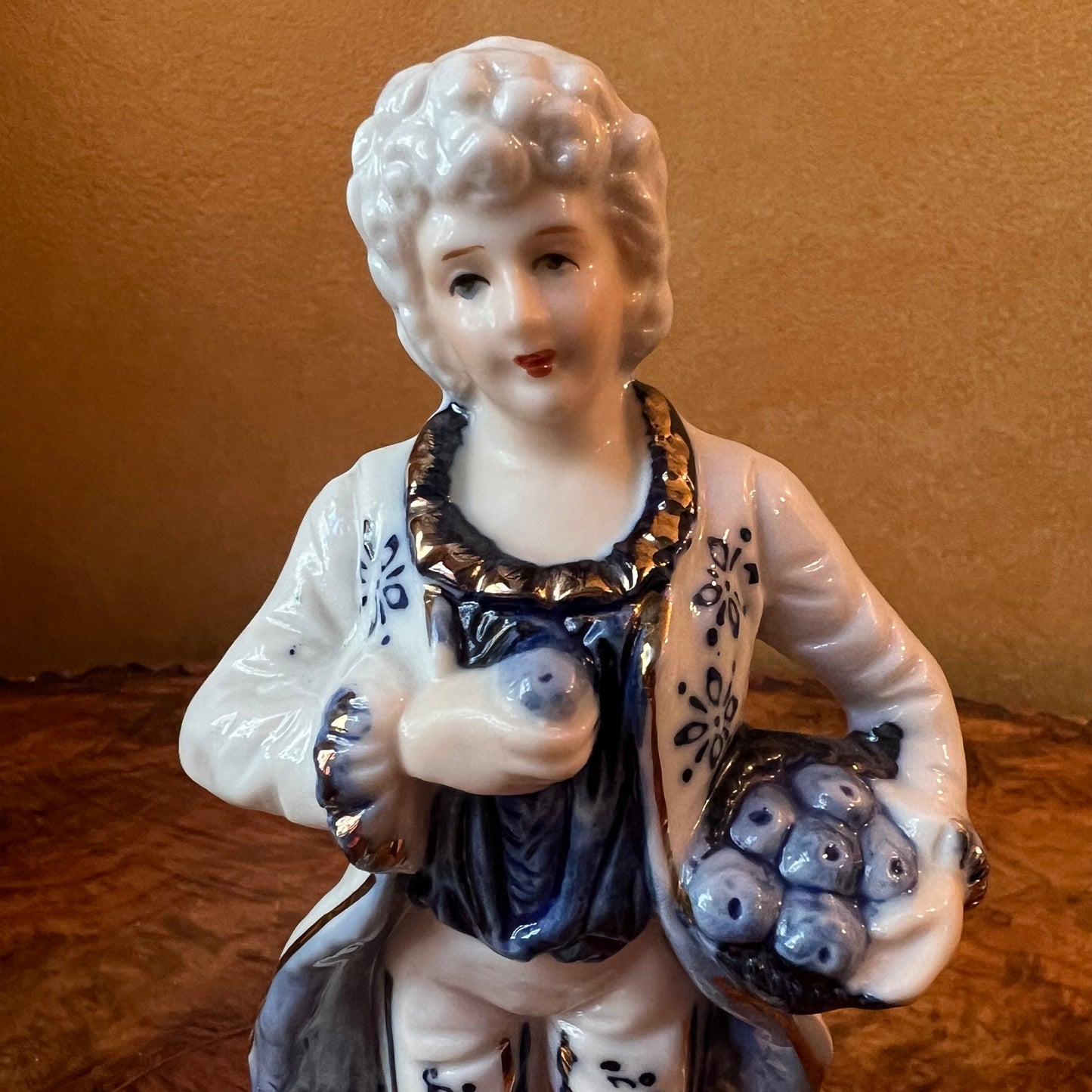 Vintage Blue & White Man 