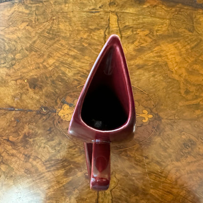 Vintage Burgundy Jug