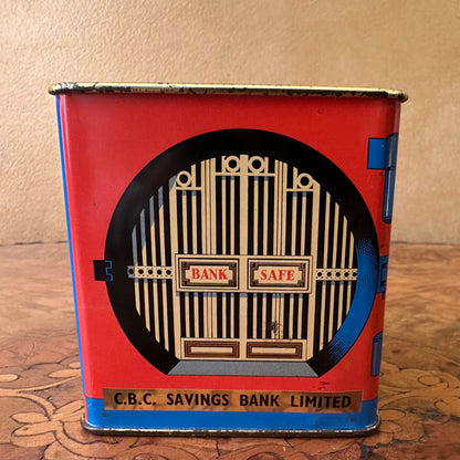 Vintage CBC Bank Sydney Australia Money Box 