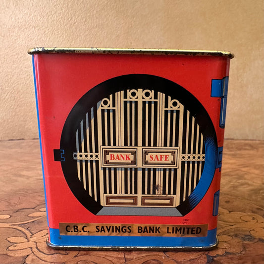 Vintage CBC Bank Sydney Australia Money Box 