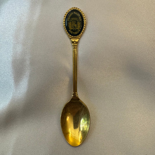 Vintage Capricorn Resort QLD Gold Colour Souvenir Tea Spoon 
