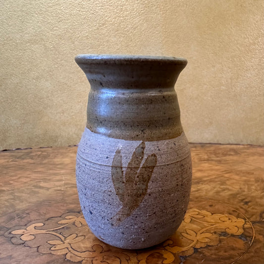 Vintage Ceramic Brown Vase 