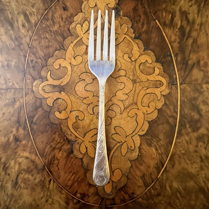 Vintage Deakin Silver Plated Fork 