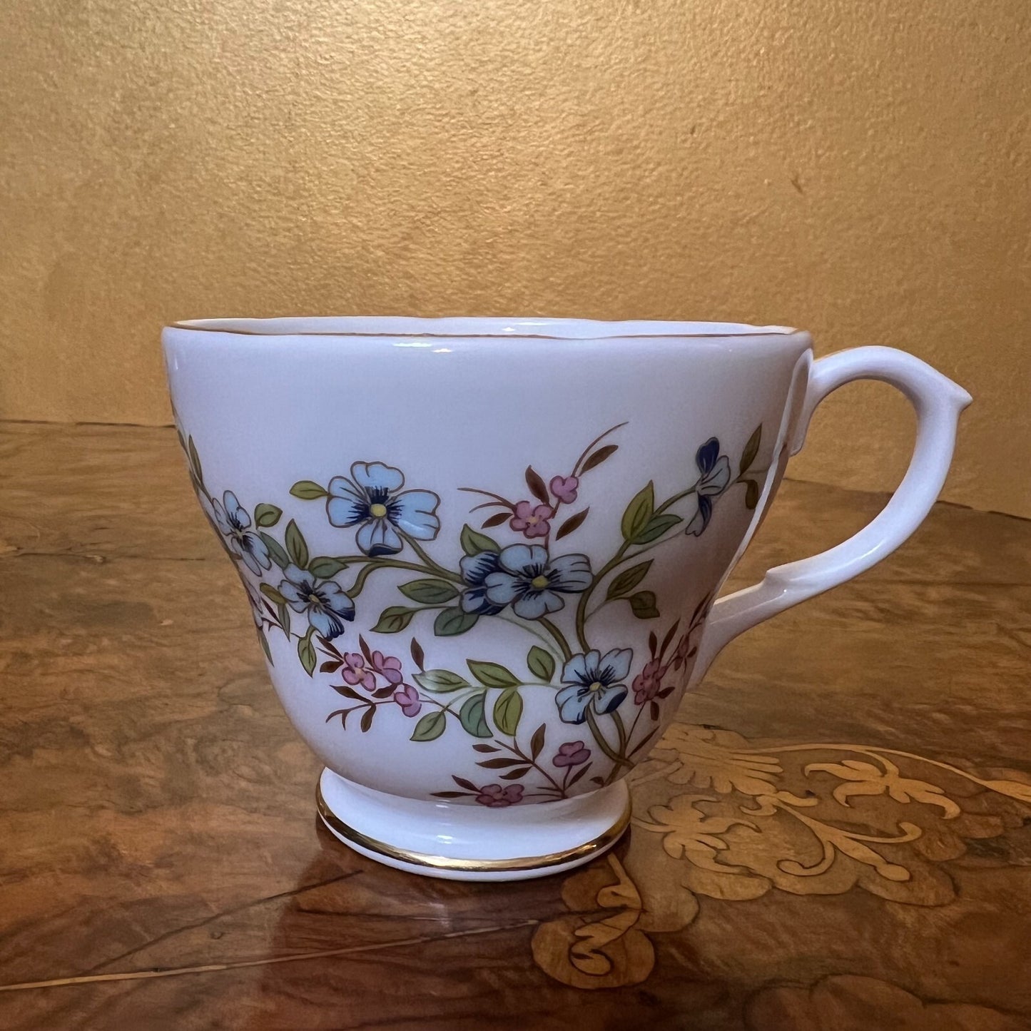 Vintage Duchess Floral Print Tea Cup 