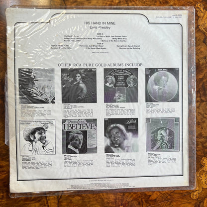 Vintage Elvis Presley His hand Is Mine Vinyl Record 