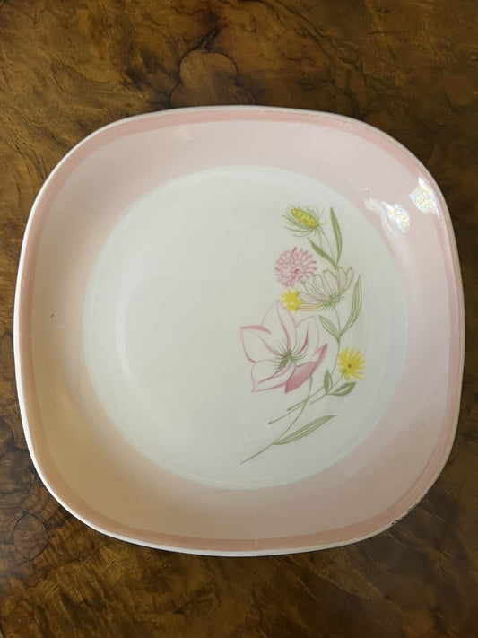 Vintage English Pink Small Dish 