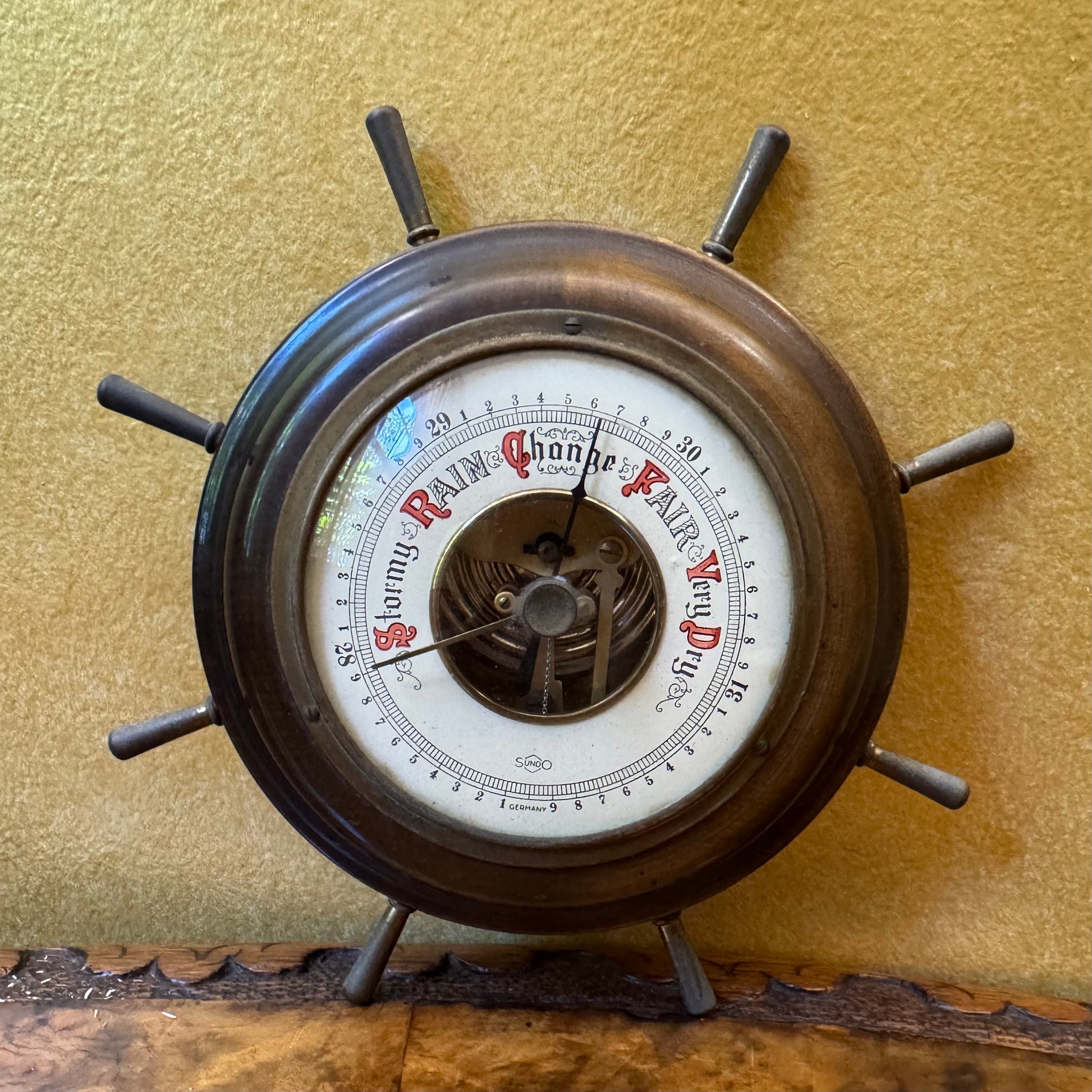 Vintage German Barometer