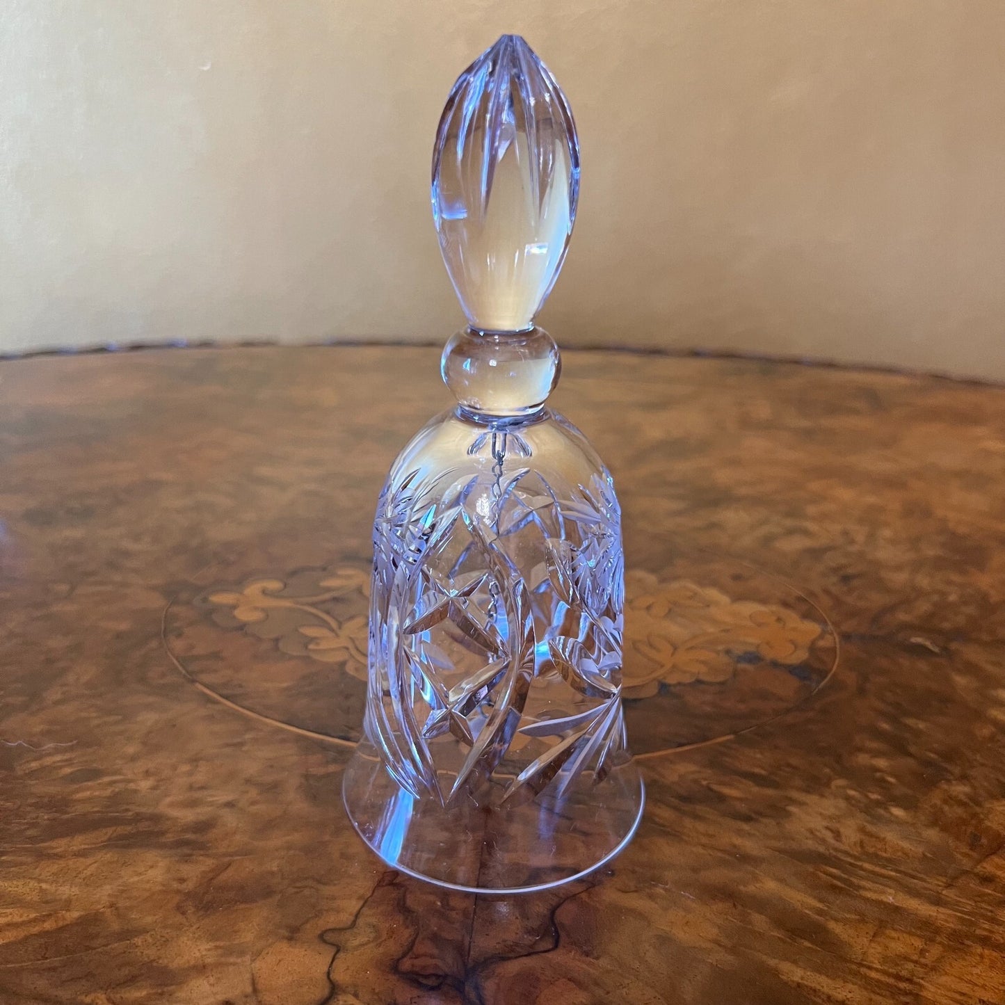 Vintage Glass Cut Bell 