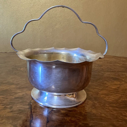 Vintage Goldcraft Silver Plate Sugar Bowl