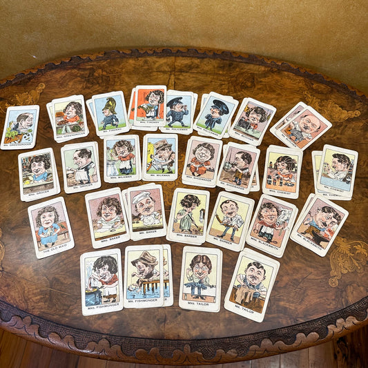 Vintage Happy Families 53 Cards Deck