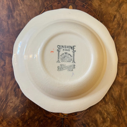Vintage J & G Meakin Centenary Bowl