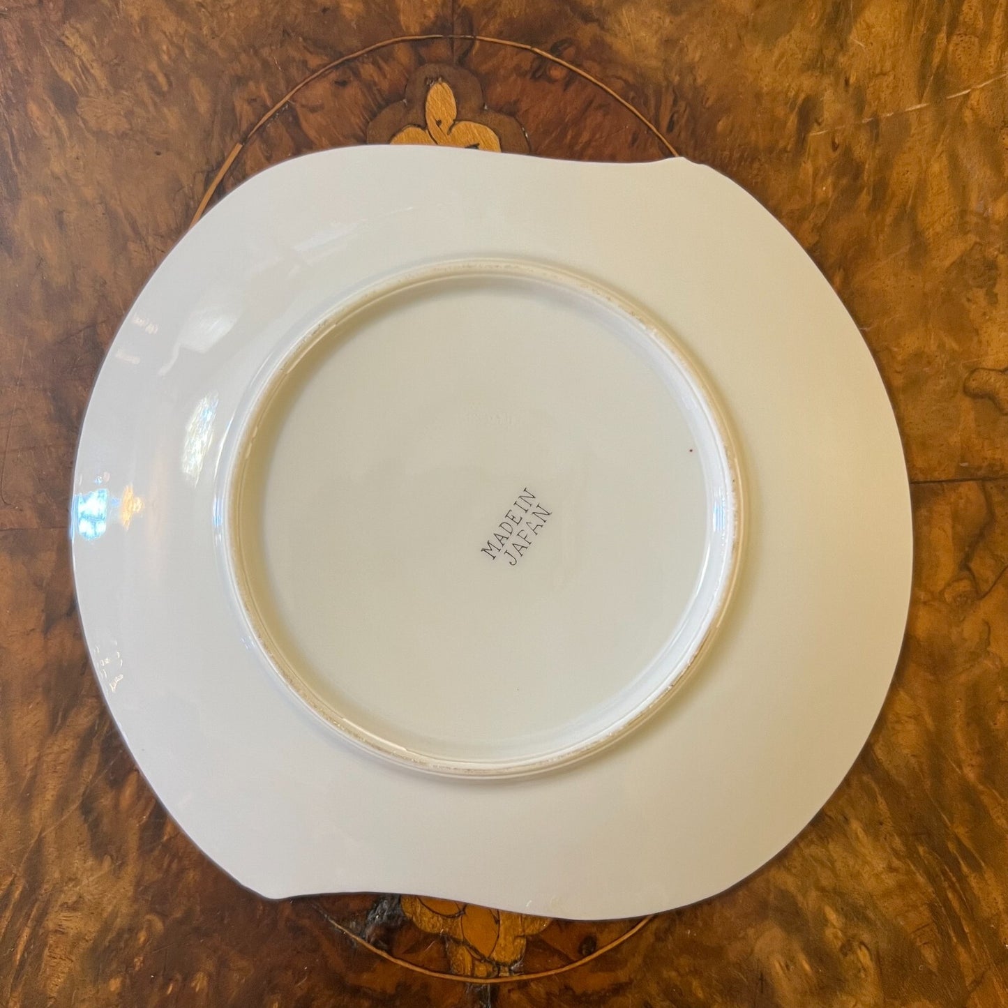 Vintage Japanese Floral Tennis Plate