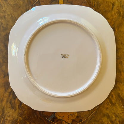  Vintage Japanese Pink Floral Side Plate 