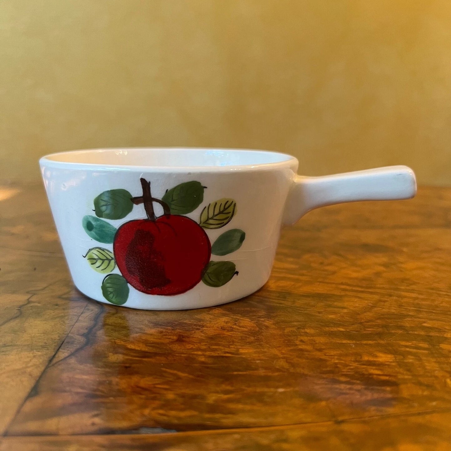 Vintage Japanese Small Pot With Handle