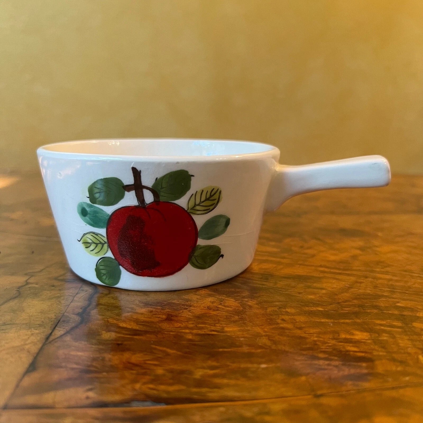 Vintage Japanese Small Pot With Handle