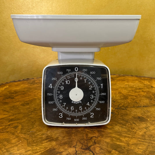 Vintage Krups White Up To 5 Kg Kitchen Scales