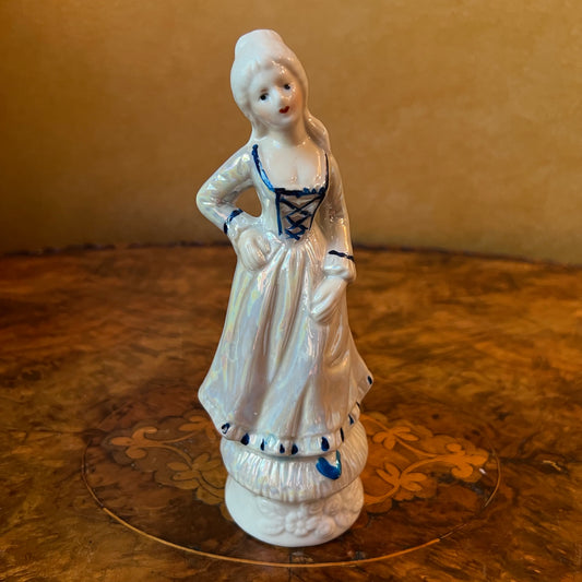 Vintage Lady Figurine Statue 