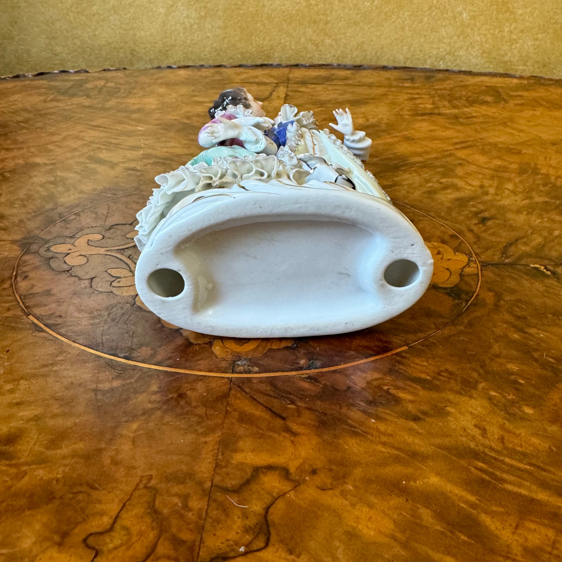 Vintage Lady & Man Figurine 