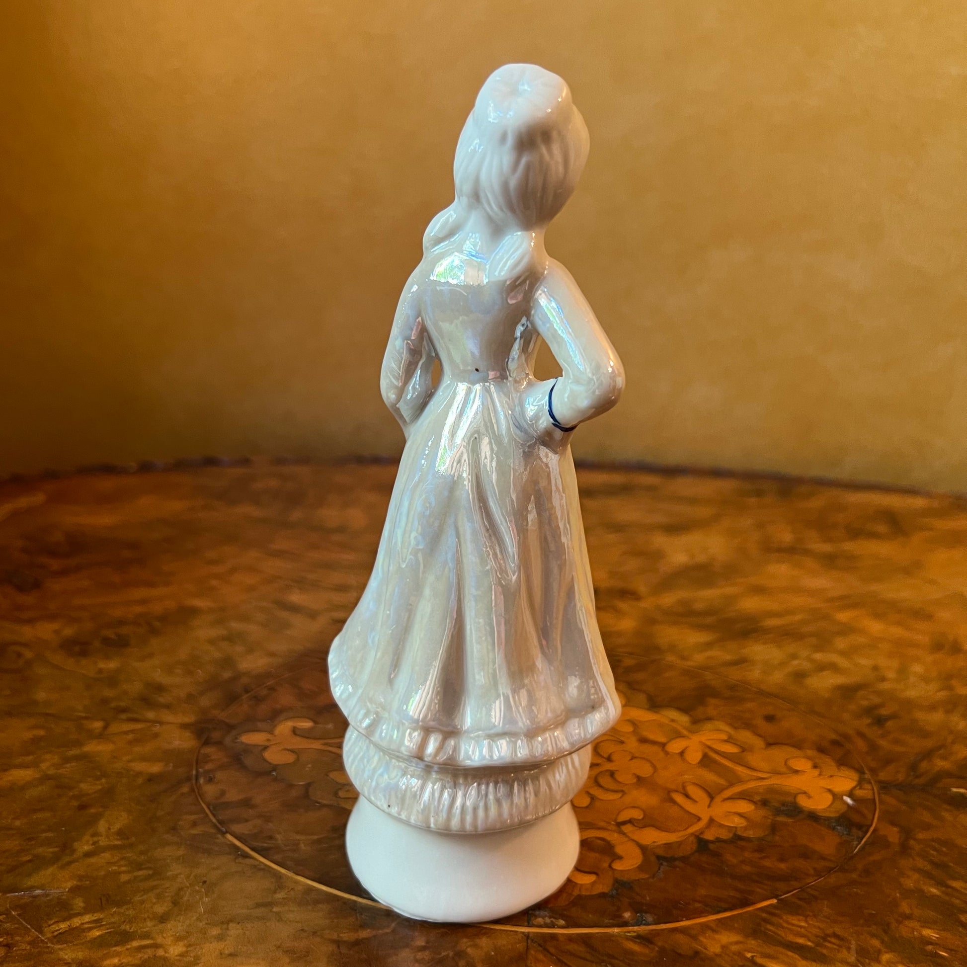Vintage Lady Statue 
