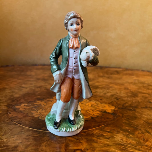 Vintage Man Figurine Statue 
