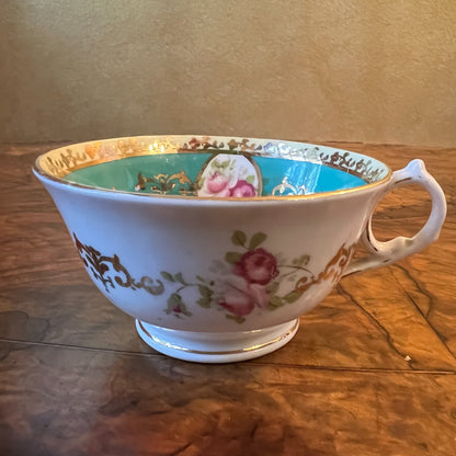 Vintage Melba China Tea Cup Set 
