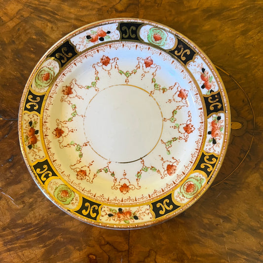 Vintage Melba Gold Floral Side Plate 