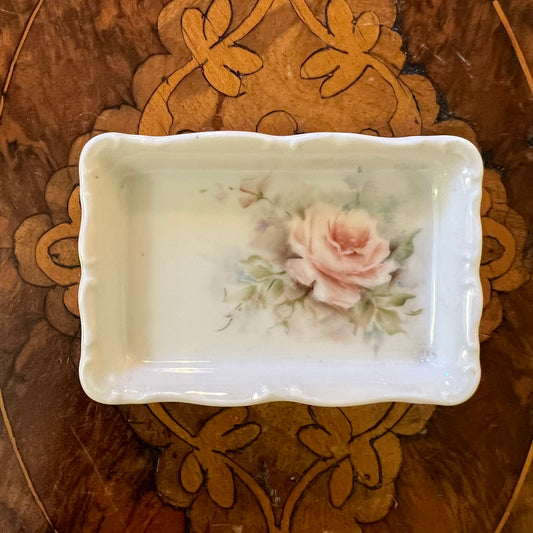 Vintage Miniature Dish Hand Painted By Yvonne Williams