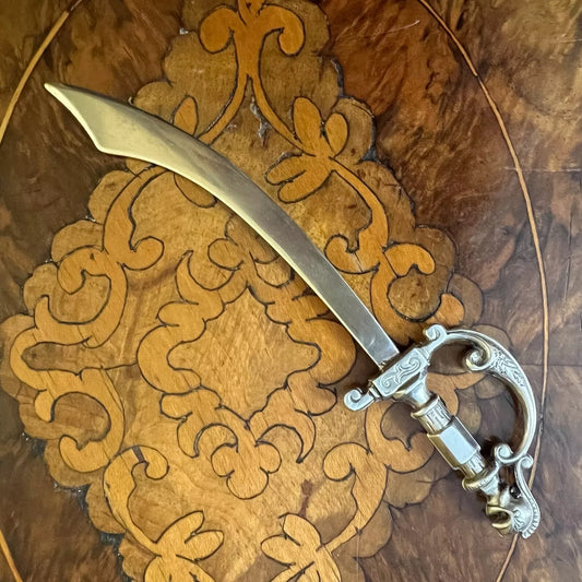 Vintage Miniature Knight Head Blade