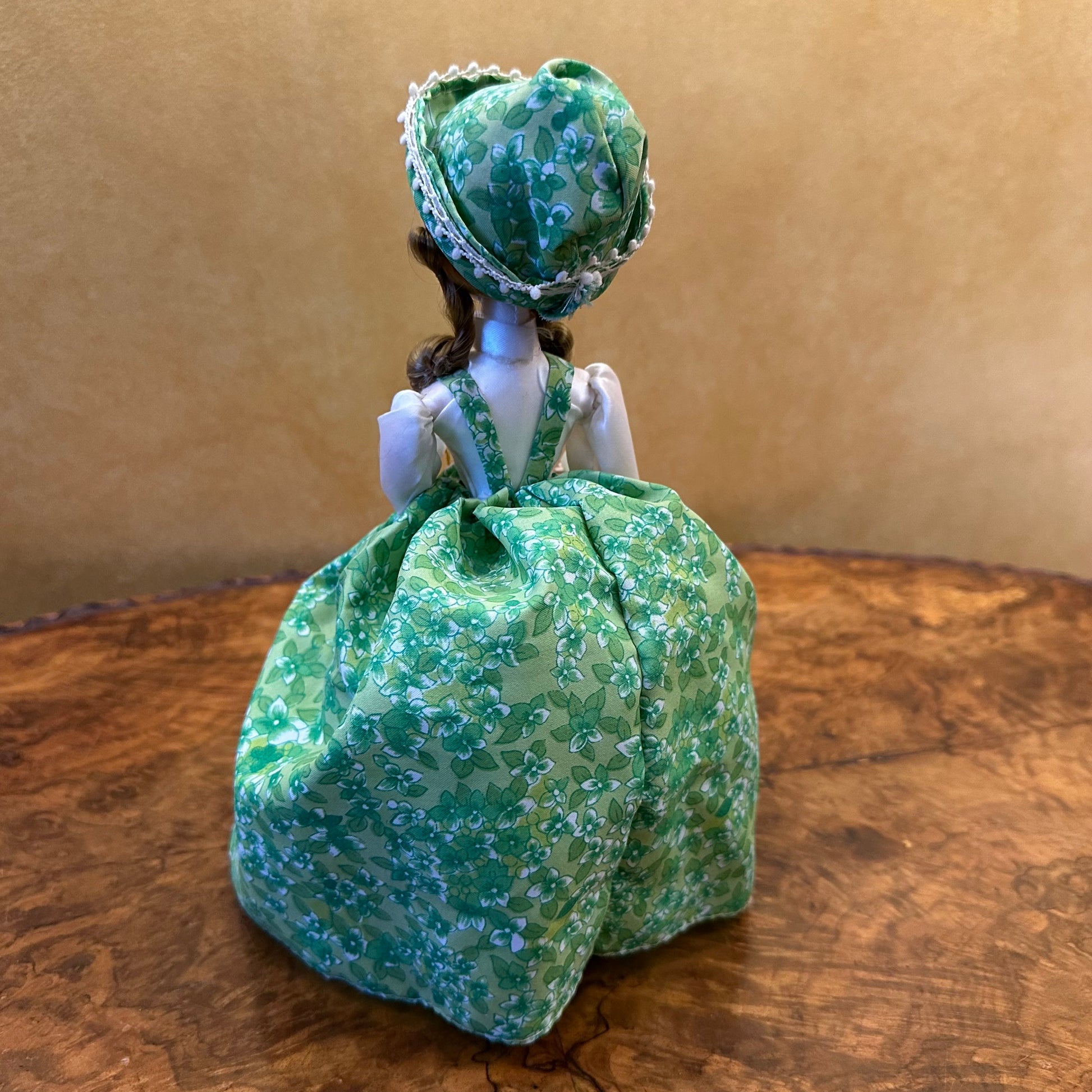 Vintage Miss Maryanne Green Dress Korean Doll