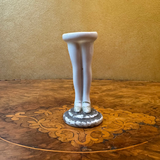 Vintage Novelty Legs Small Vase Ornament 