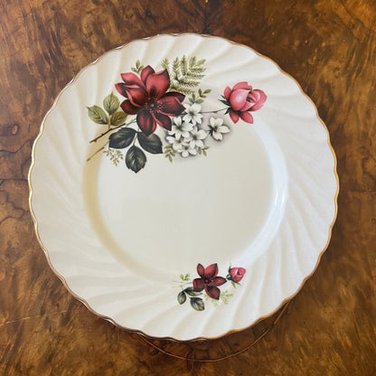 Vintage Old Foley Floral Print Side Plate 