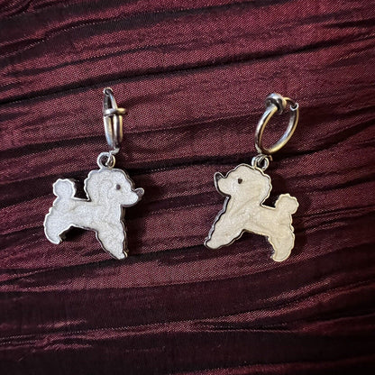 Vintage Poodle Earrings 