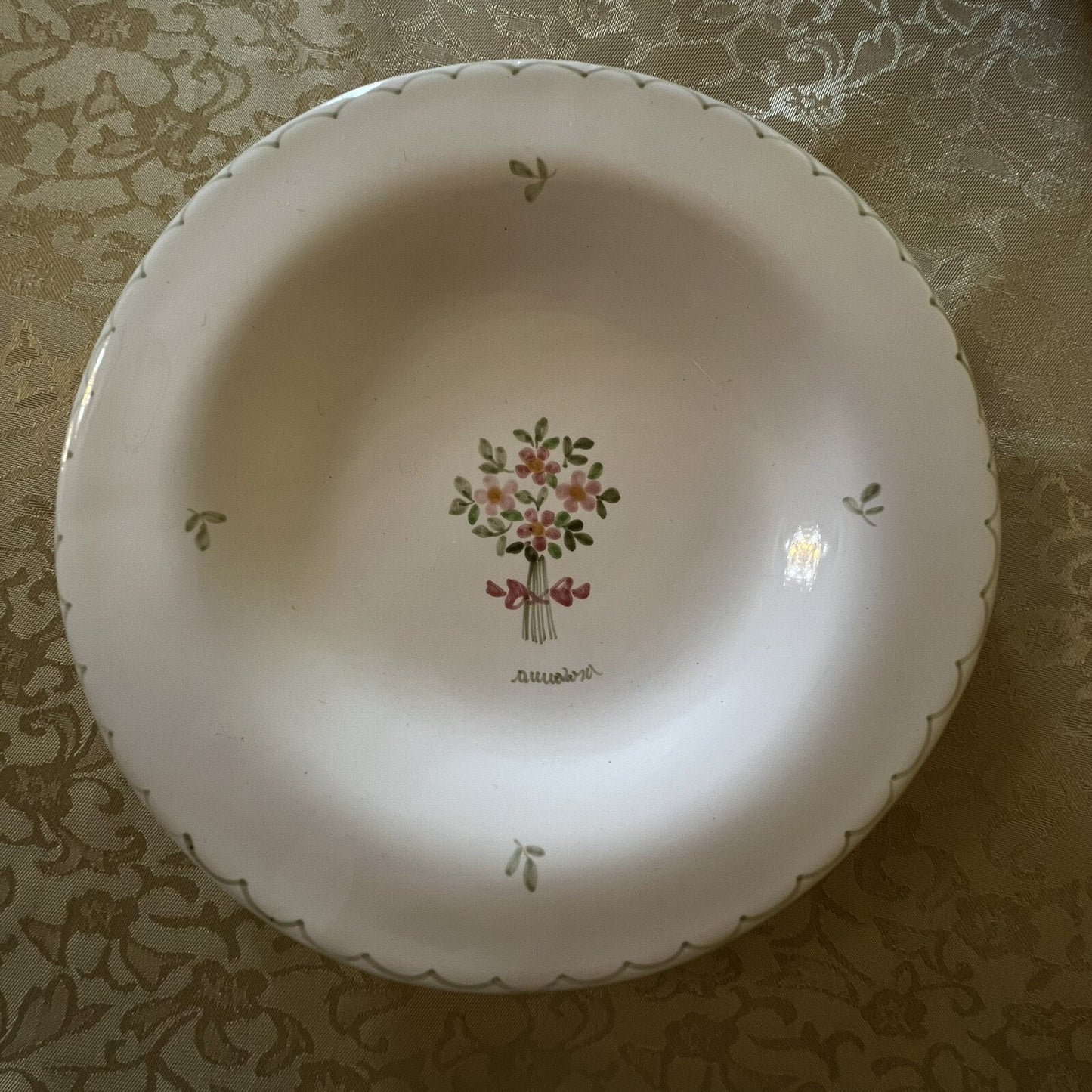 Vintage Porcelain Baby Bowl Dish