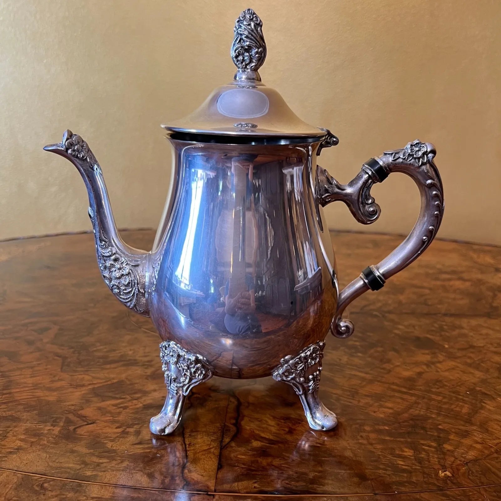Vintage Ranleigh Silver Plated Tea Pot