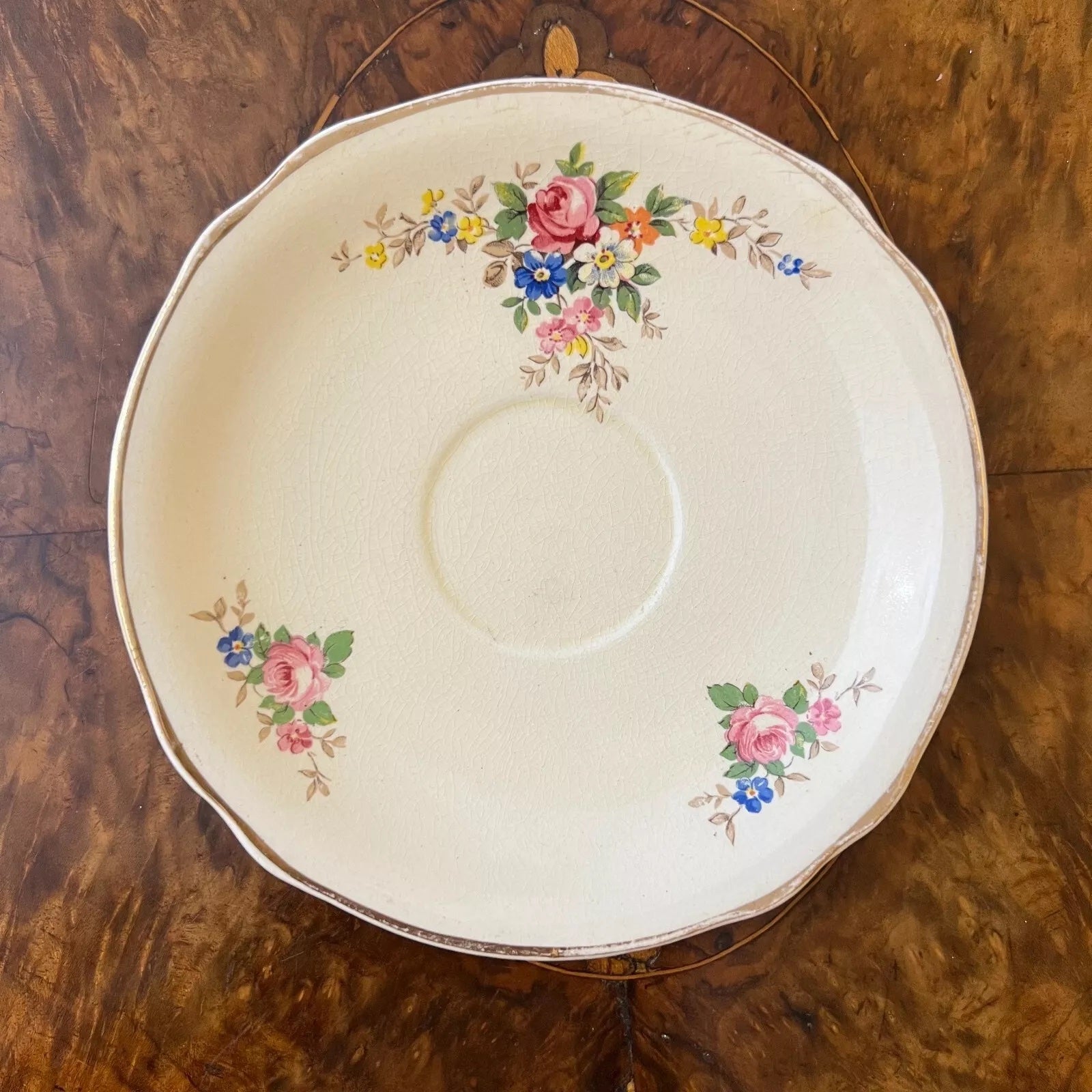Vintage Royal Staffordshire Honeyglaze Saucer