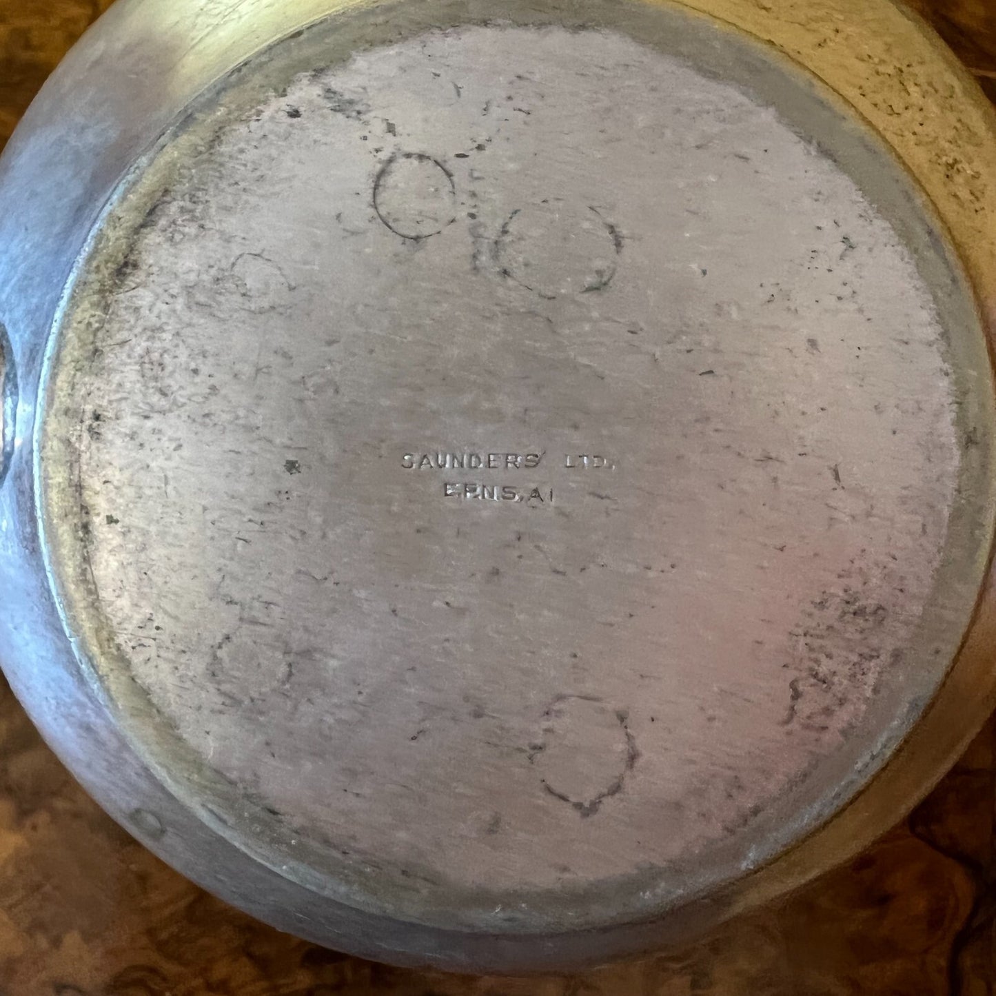 Vintage Saunders Silver Plated 