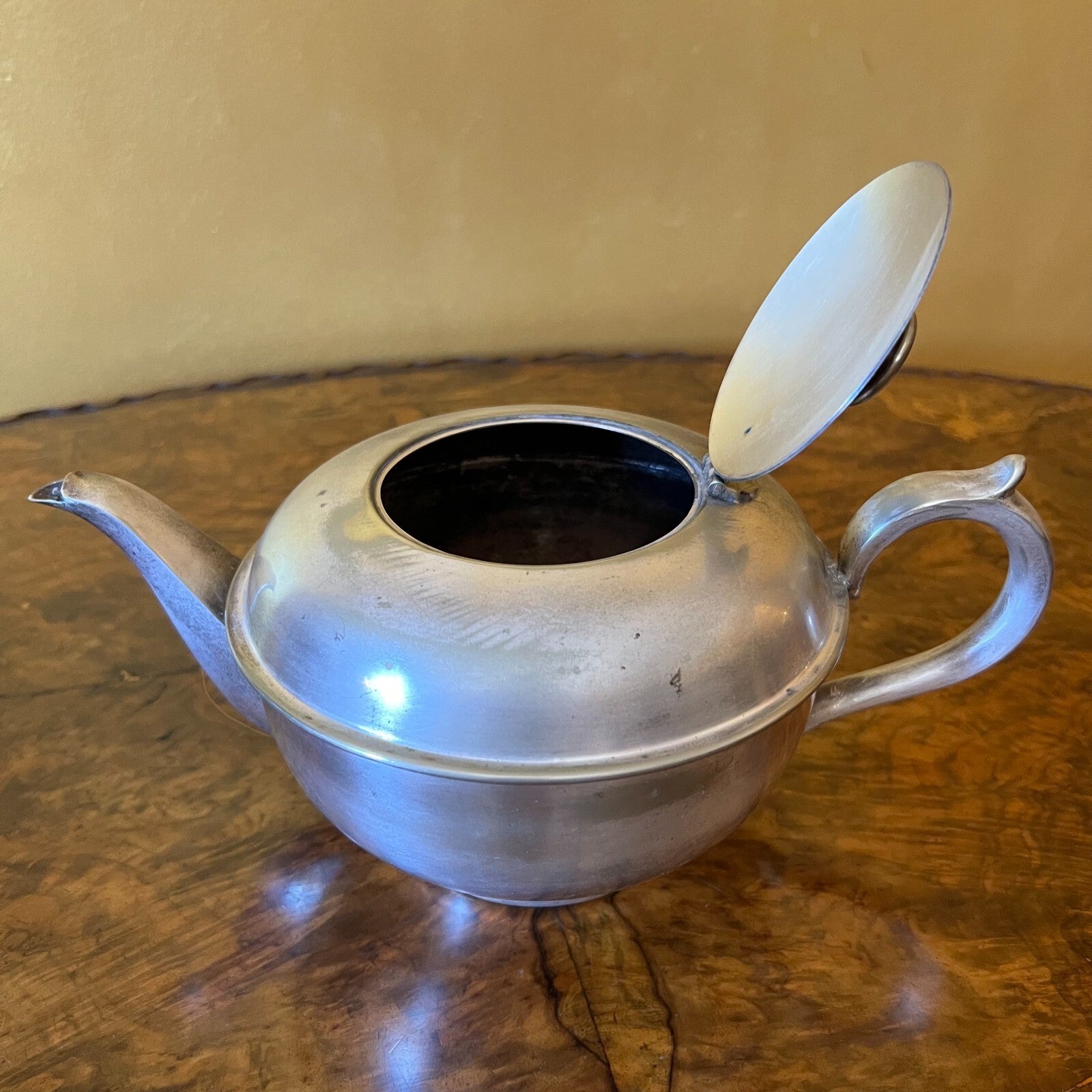 Vintage Saunders Silver Plated Pot